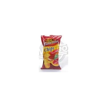 Slaná pochutina Bohemia Chips paprika 60g