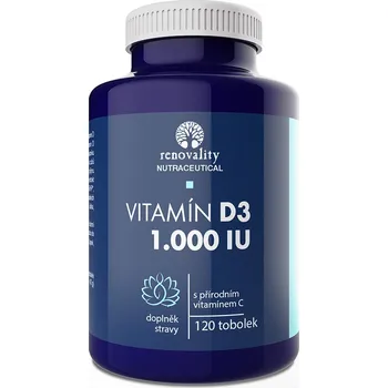 Renovality Vitamín D3 120 tob.