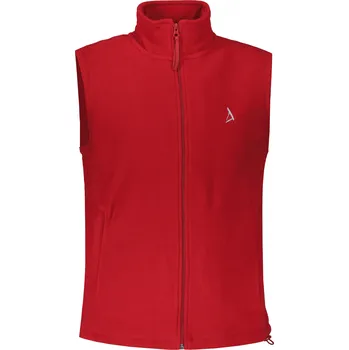 Pánská vesta Pánská fleecová vesta ALTISPORT ALM002518 VÍNOVÁ XXXL