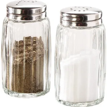 Kořenka SVING Skleněná slánka + pepřenka