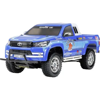 autíčko Tamiya Toyota Hilux Extra Cab 4WD 1:10 modré
