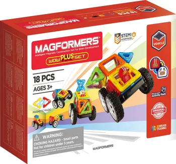 Stavebnice Magformers Magformers Wow Starter Plus 18 dílků