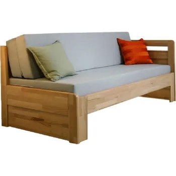BMB TANDEM ORTHO bez roštů 90 x 200 cm - rozkládací postel z lamina bez područek, lamino