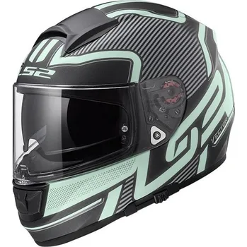 Helma na motorku LS2 Helmets LS2 přilba FF397 Vector Orion MATT BLACK LIGHT - XL