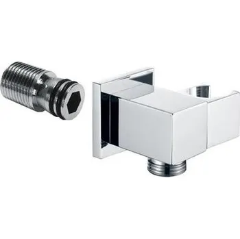 Sprchový držák EBS Vývod sprchy s držákem hranatý