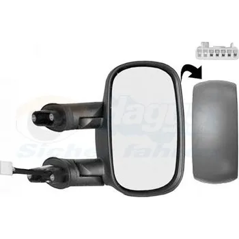 Auto zrcátko Vnější zpětné zrcátko VAN WEZEL 1636808
