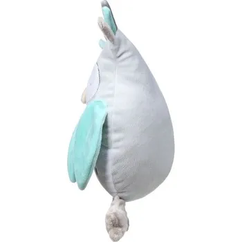 Hračka pro kojence Plyšová hračka s chrastítkem Owl Sofia - modrá