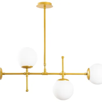 OPVIQ Závěsné osvětlení MUDONI mosaz 98 cm 892OPV1809