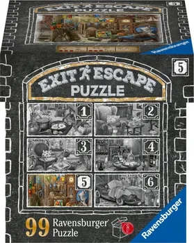 Puzzle Ravensburger Exit puzzle: Podkroví 99 dílků
