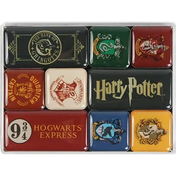 Figurka Half Moon Bay Sada magnetů Harry Potter - Houses set