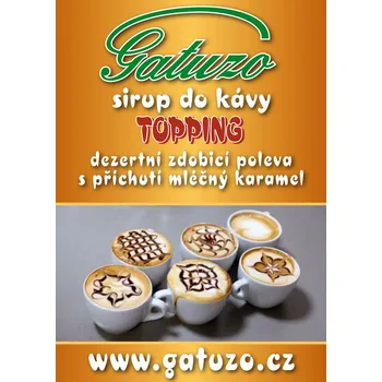 Sirup Gatuzo sirup do kávy
