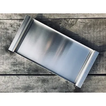 Melon Nerezový tác servírovací velikost: 150x255 mm (celková délka 315 mm)