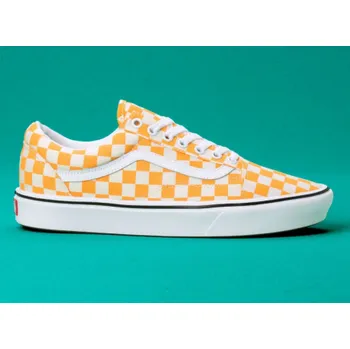 Dámské tenisky Boty Vans ComfyCush Old Skool (Checker) zinnia/true white 6 / 7,5