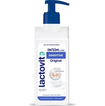 Intimní hygienický prostředek Lactovit Original Sensitive Intim Care gel pro intimní hygienu 250 ml
