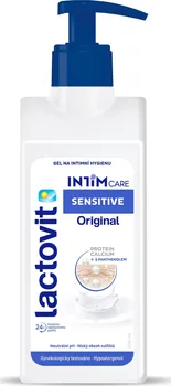 Intimní hygienický prostředek Lactovit Original Sensitive Intim Care gel pro intimní hygienu 250 ml