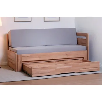 Postel BMB ZÁSUVKA k posteli TANDEM ORTHO - z masivního dubu, dub masiv