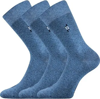 Pánské ponožky DESPOK pánské společenské ponožky Lonka 47-50 jeans