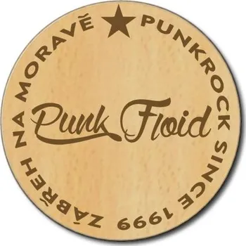Česká hudba Pelisport Podtácek Punk Floid kombi ø 8,5 cm