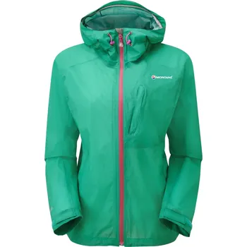 Dámská softshellová bunda Montane bunda Womens Minimus Jacket (2018) Barva: zelená, Velikost: L