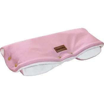 Rukávník Emitex Rukávník ke kočárku Premium Soft Starorůžový