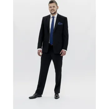 Dámské sako Oblekové sako 11B008/1 90 Barva: Černá, Velikost: 106, Střih: REGULAR FIT