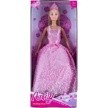 Panenka ICOM POLAND Panenka Anlily Princezna ve svatebních šatech 30cm Barva: RŮŽOVÁ