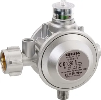 Příslušenství ke karavanu Regulátor tlaku plynu, GOK