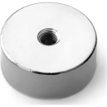 Magnet se závitem neodym - M5 29x10mm