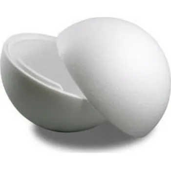 Floristika koule polystyren 140 mm dvoudílná