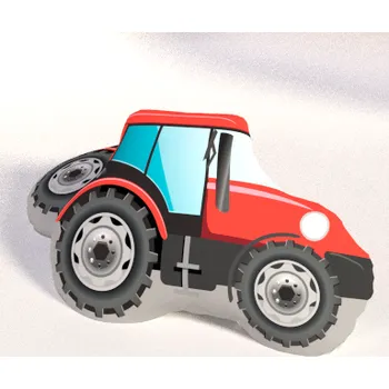 Dekorativní polštářek Dětský polštářek Traktor