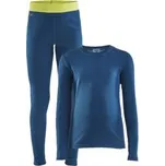 Set CRAFT CORE Warm Baselayer 349645 tmavě modrá 74 cm