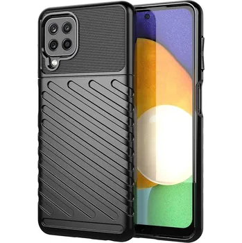 Pouzdro na mobilní telefon Pouzdro Thunder Case pro Samsung Galaxy A22 4G černé