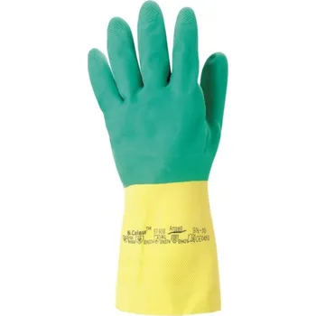 Pracovní rukavice Maják Rukavice Ansell Bi-COLOUR 87-900 latex