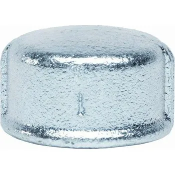 Instalatérský materiál GEBO Pozink víčko 1" - hladké GB301-06V
