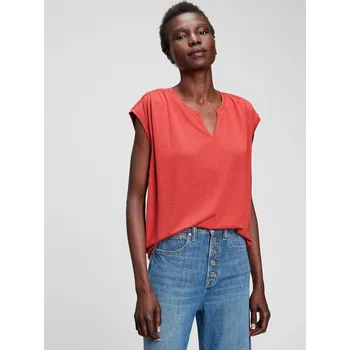 Dámské tričko GAP Zen tričko červené