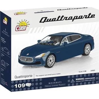 COBI Maserati 24563 Quattroporte 1:35 109 ks Stavebnice COBI COBI Maserati 24563 Quattroporte 1:35 109 ks