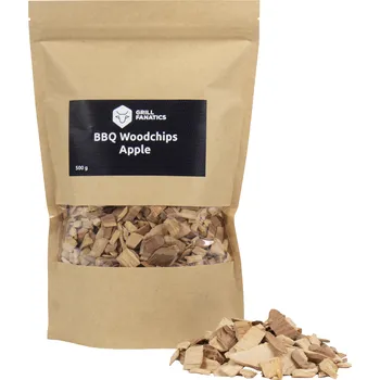 Tuhé palivo Jablko dřevěná štěpka BBQ 500g Grill Fanatics
