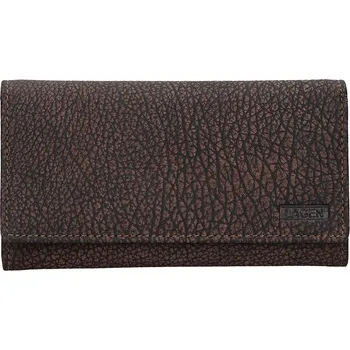 Peněženka Lagen kožená dámská peněženka hnědá V-13/W Brown