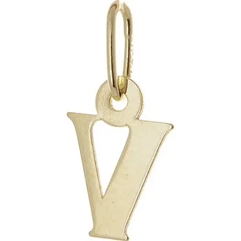 Přívěsek Přívěšek písmeno V ze žlutého zlata PA0065VF