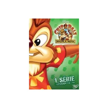 DVD film Rychlá rota:1.série / Disk 4 / Epizody 13-16 / Chip'n'Dal - DVD