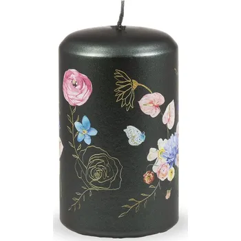 Svíčka Tmavě zelená svíčka Unipar Flower Paradise, doba hoření 40 h ID_1390829