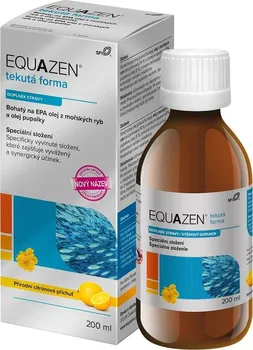 Přírodní produkt SFI Health Equazen tekutá forma s příchutí citrónu 200 ml