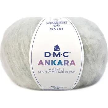 Příze Příze ANKARA 50g, světle šedá - odstín 804