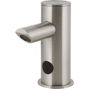 Vodovodní baterie SLU 93 - Automatická umyvadlová nerezová baterie s elektronikou ALS pro teplou a studenou vodu, 24 V DC 03930