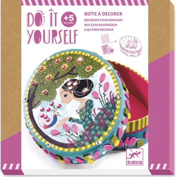 kreativní sada Djeco DIY krabička, princezna