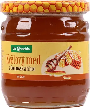 bio nebio Květový med z Doupovských hor 500 g BIO