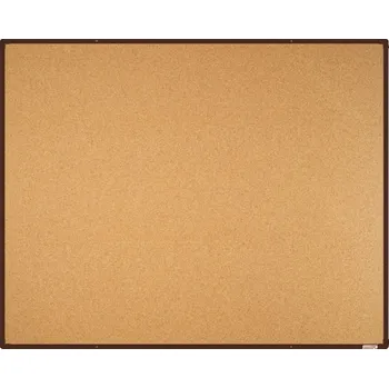 Korková nástěnka boardOK s hnědým rámem 1500x1200 + doprava zdarma