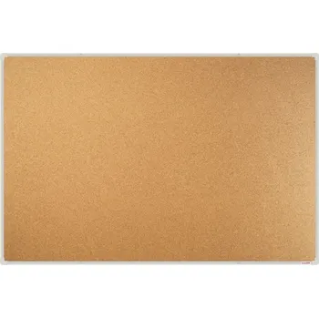 Kancelářský nábytek Korková nástěnka boardOK se stříbrným rámem 1800x1200 + doprava zdarma