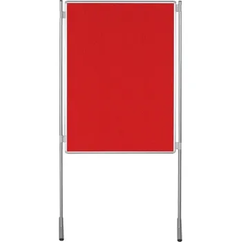 Informační tabulka Textilní paraván ekoTAB červený 750x1000 + doprava zdarma