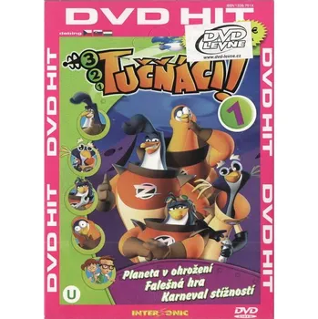DVD film Tučňáci 1 DVD (Planeta v ohrožení, Falešná hra, Karneval stížností)
